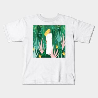 Enjoying Nature Kids T-Shirt